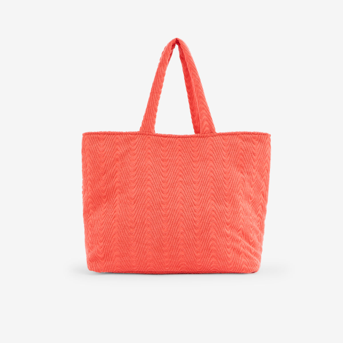 Grand cabas éponge corail