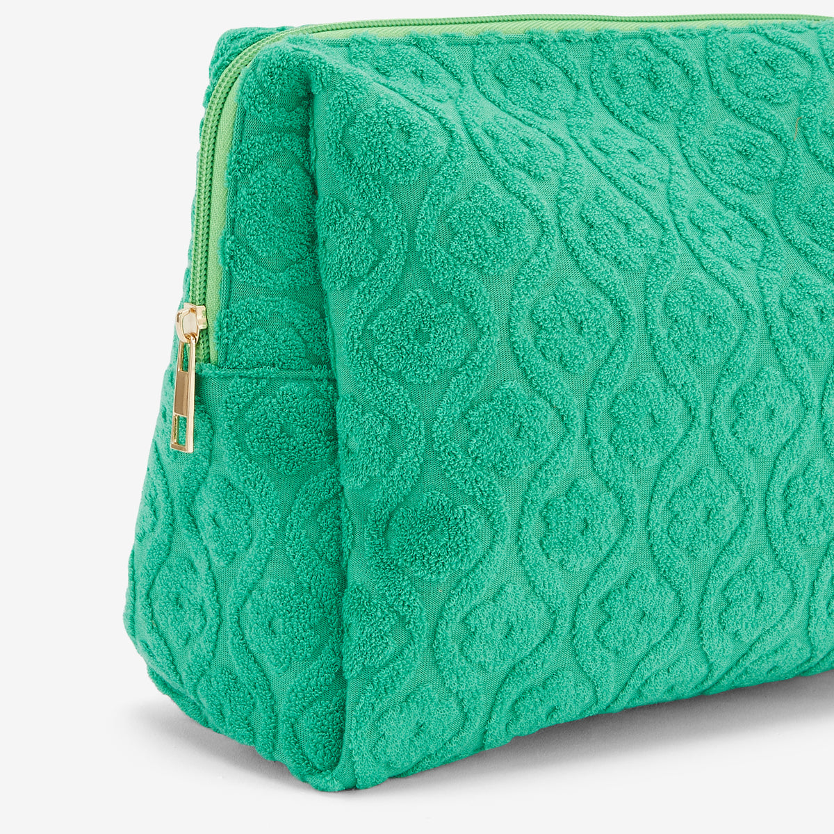 Trousse éponge verte