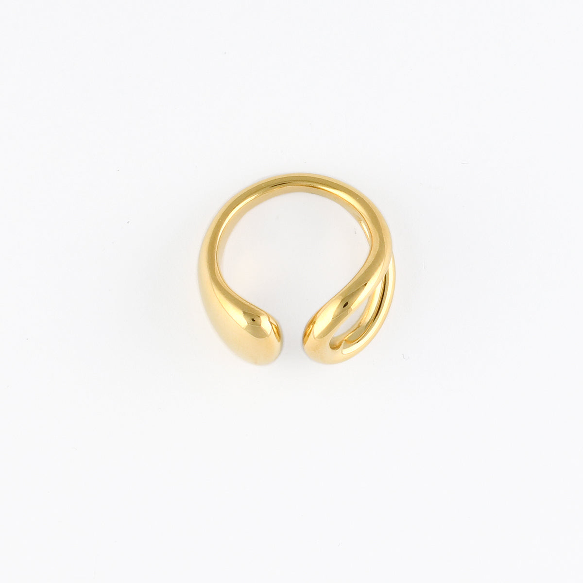Bague ouverte en acier inoxydable