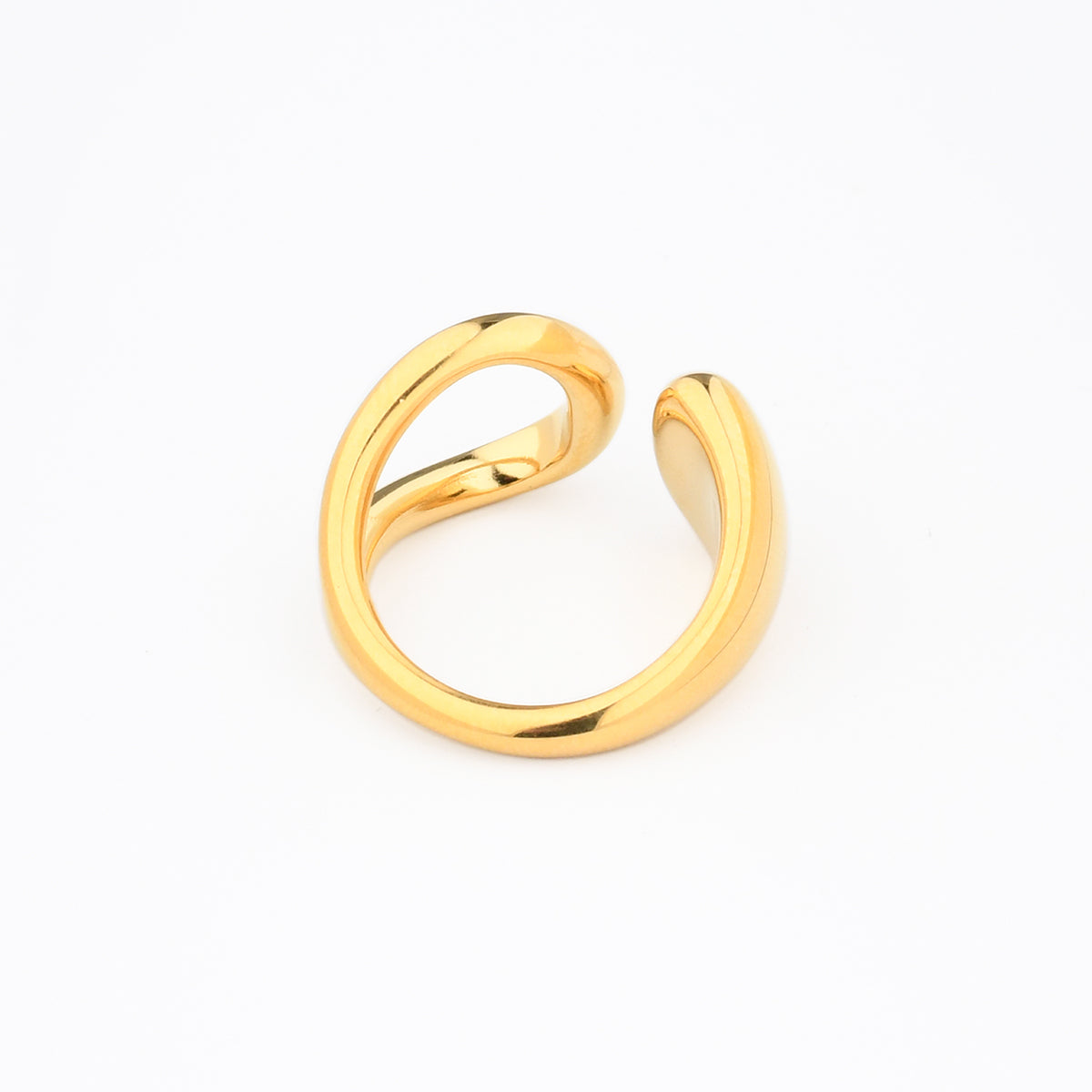 Bague ouverte en acier inoxydable