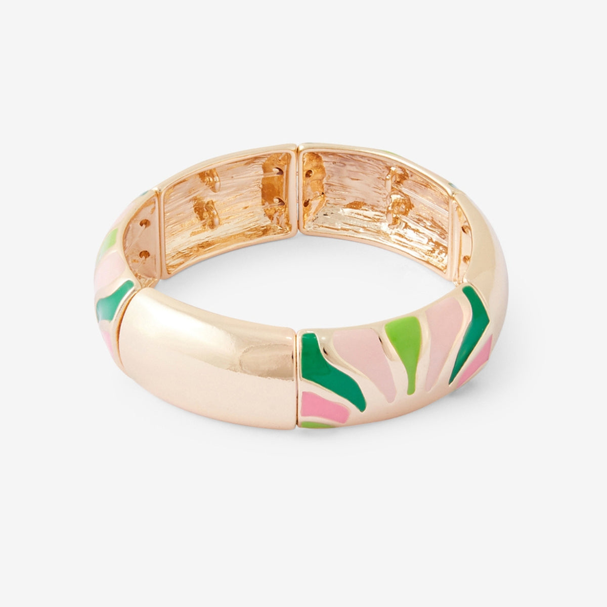 Bracelet élastique doré