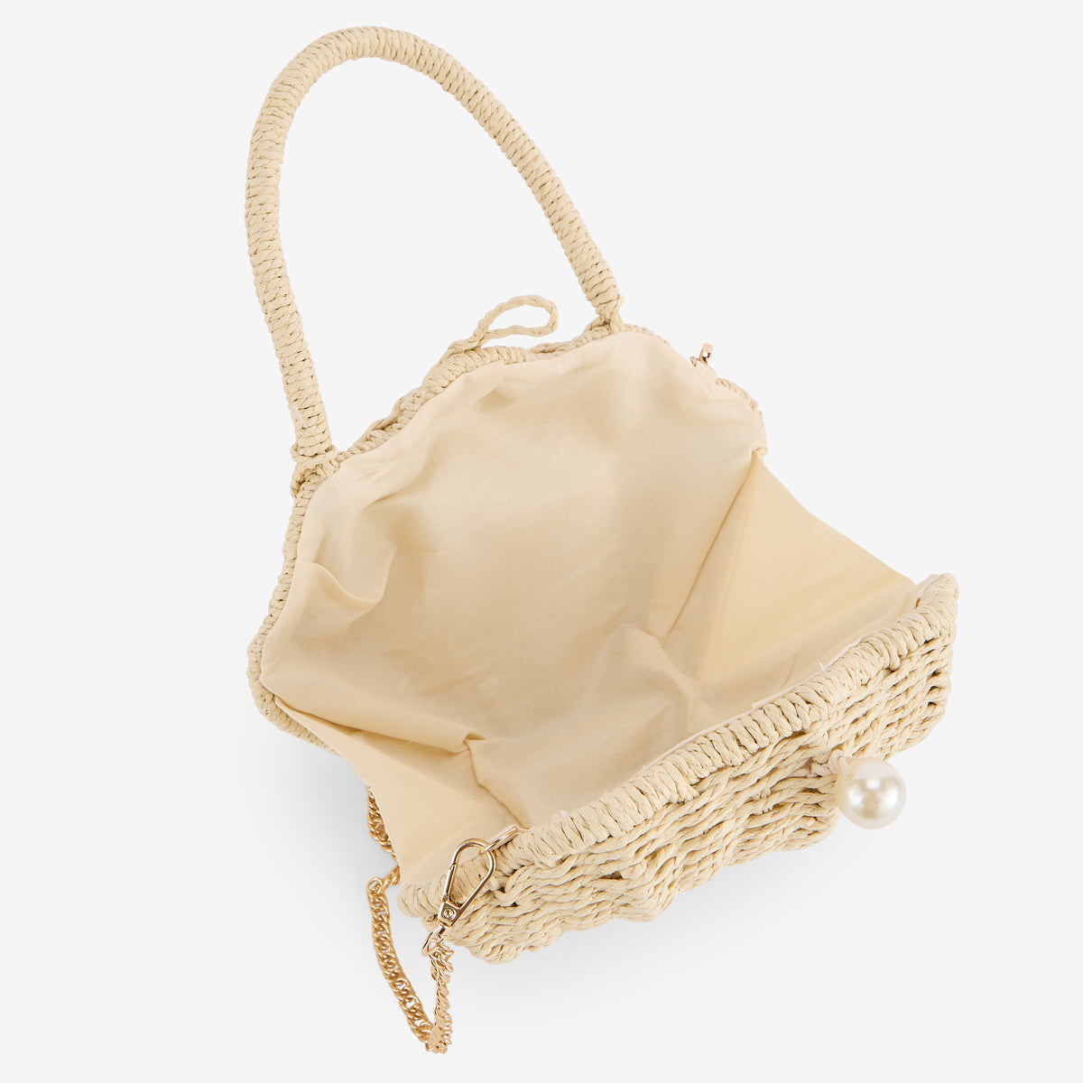 Sac coquillage ivoire