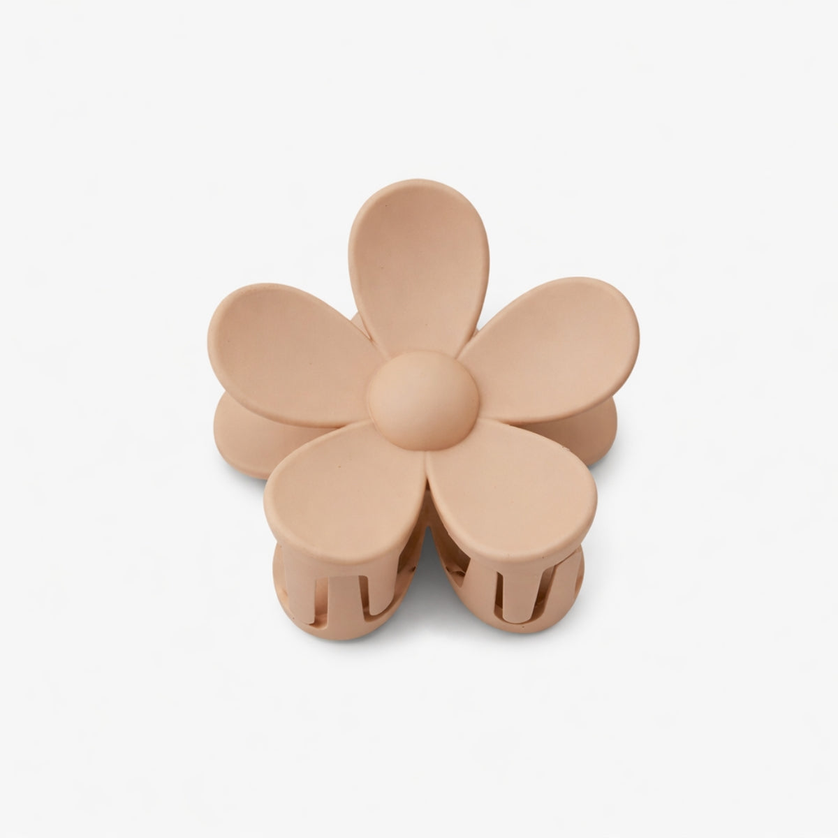 Pince à cheveux fleur nude