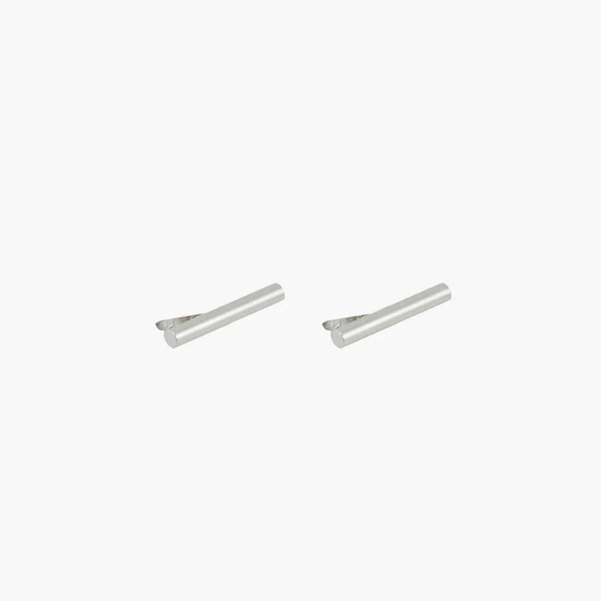 Puces d’oreilles barre - argent 925