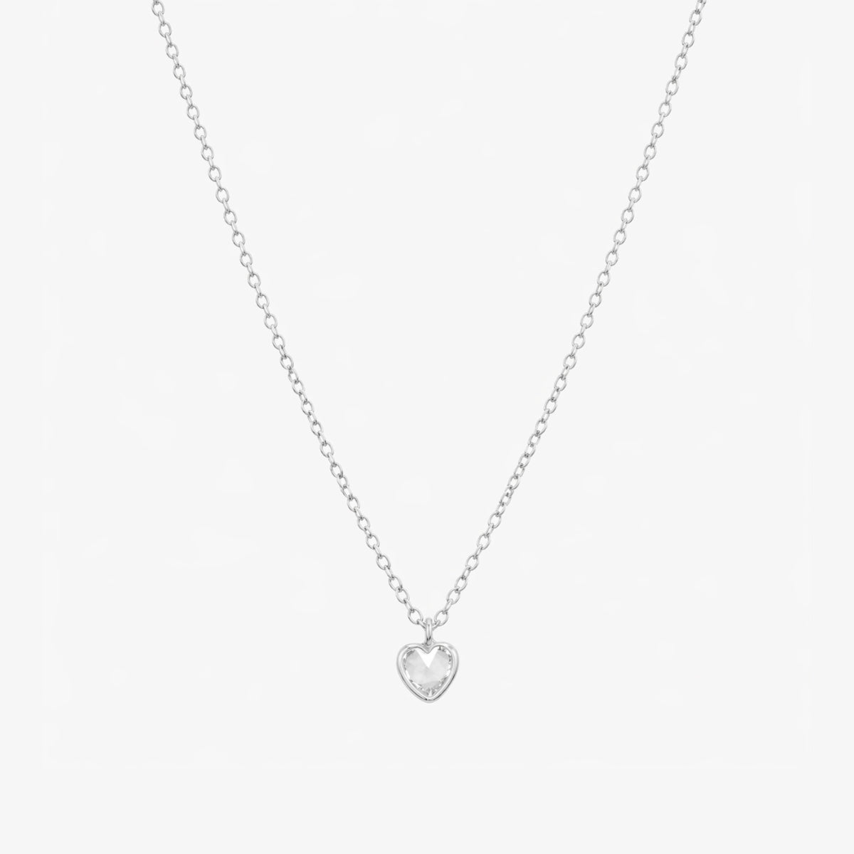 Collier cœur Argent Garanti