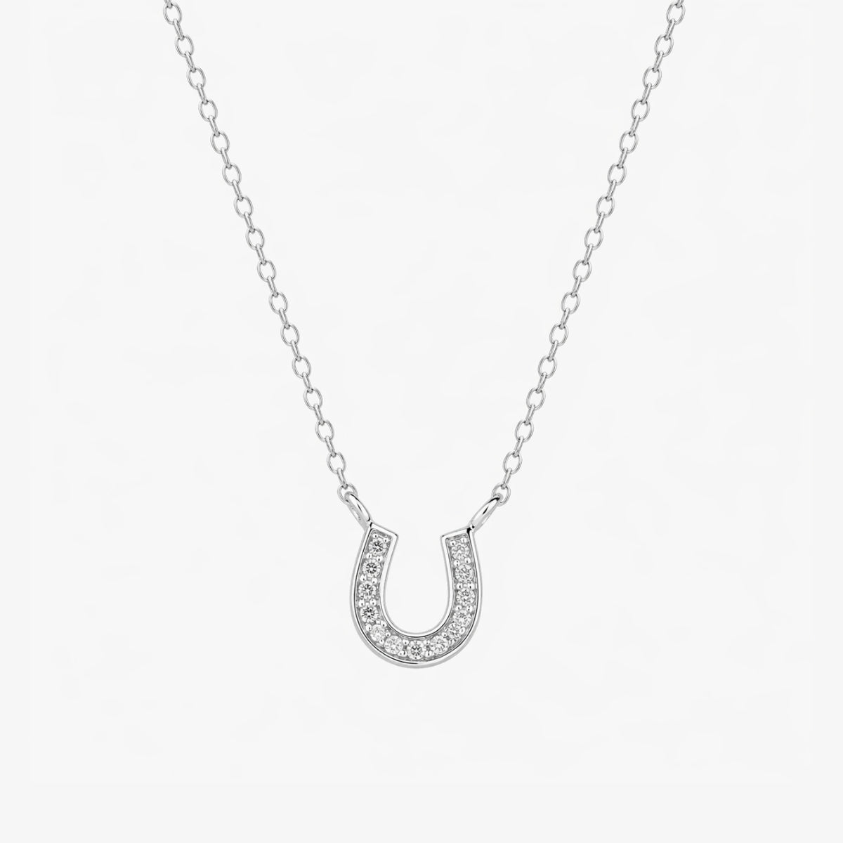 Collier pendentif fer à cheval Argent 925