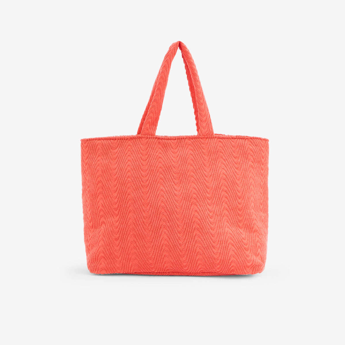 Grand cabas éponge corail