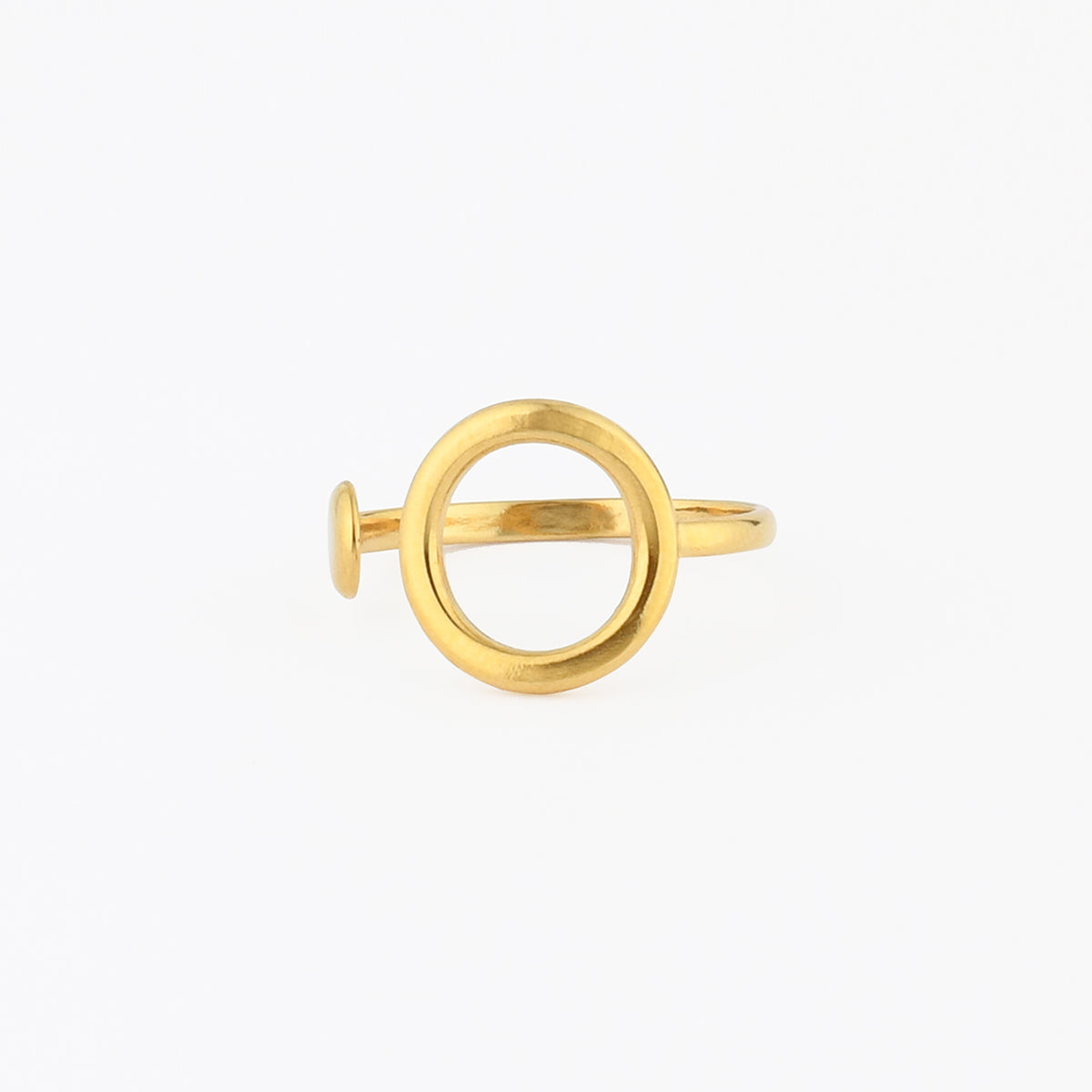 Bague ouverte en acier inoxydable