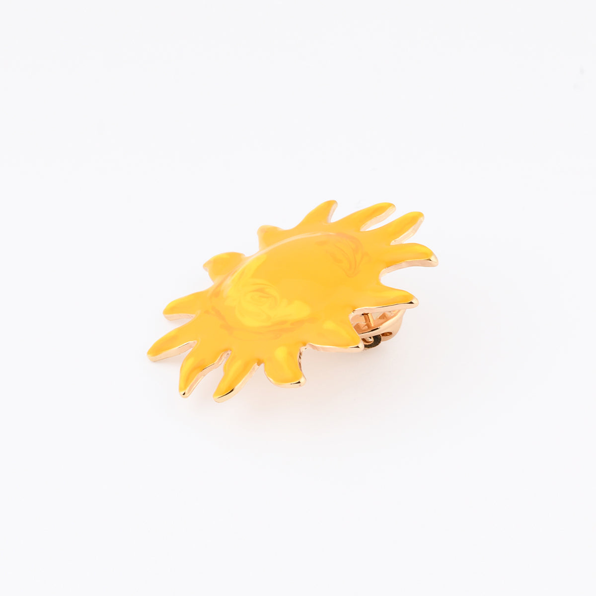 Pin's soleil jaune