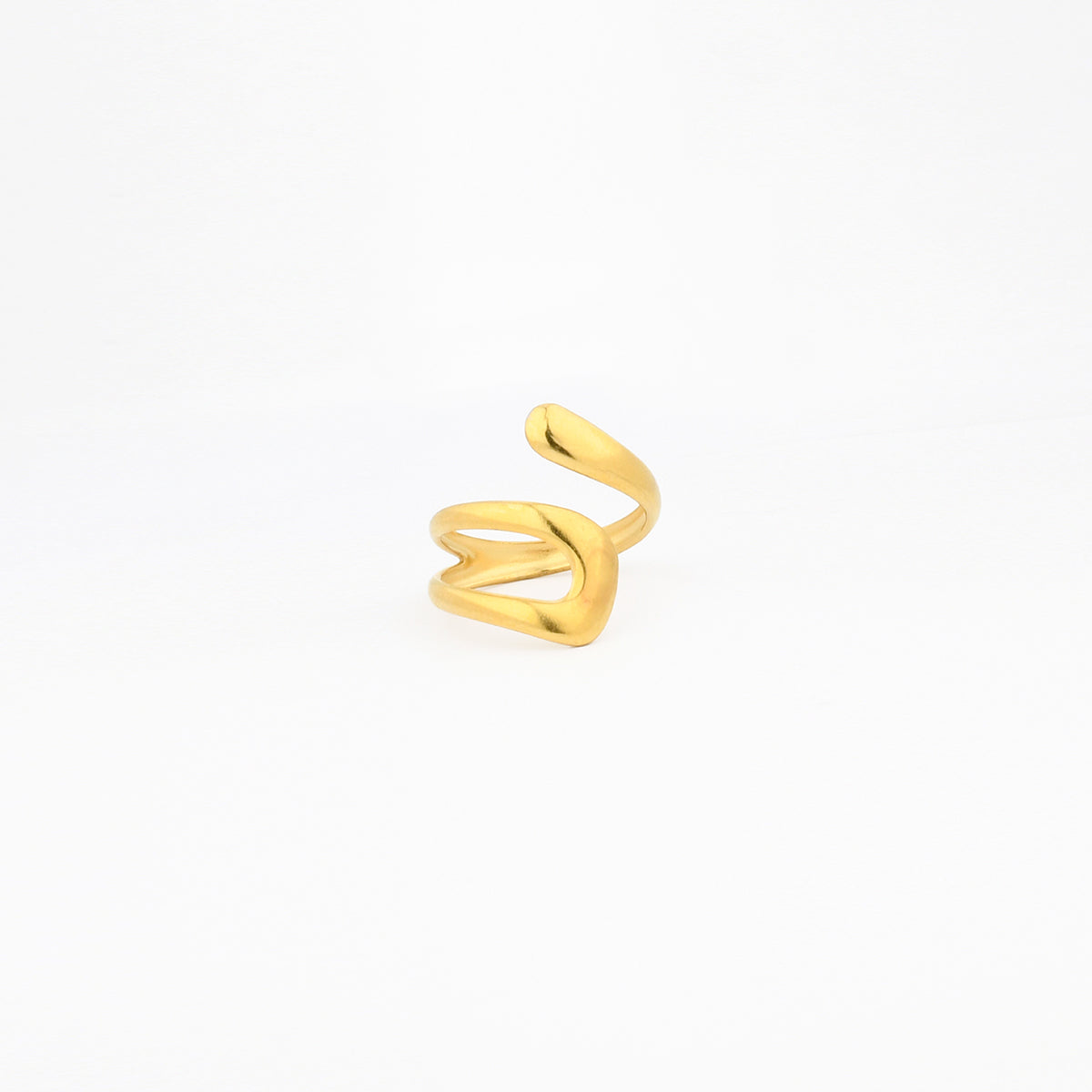 Bague ouverte en acier inoxydable