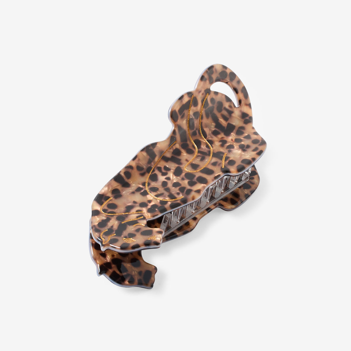 Pince à cheveux guepard