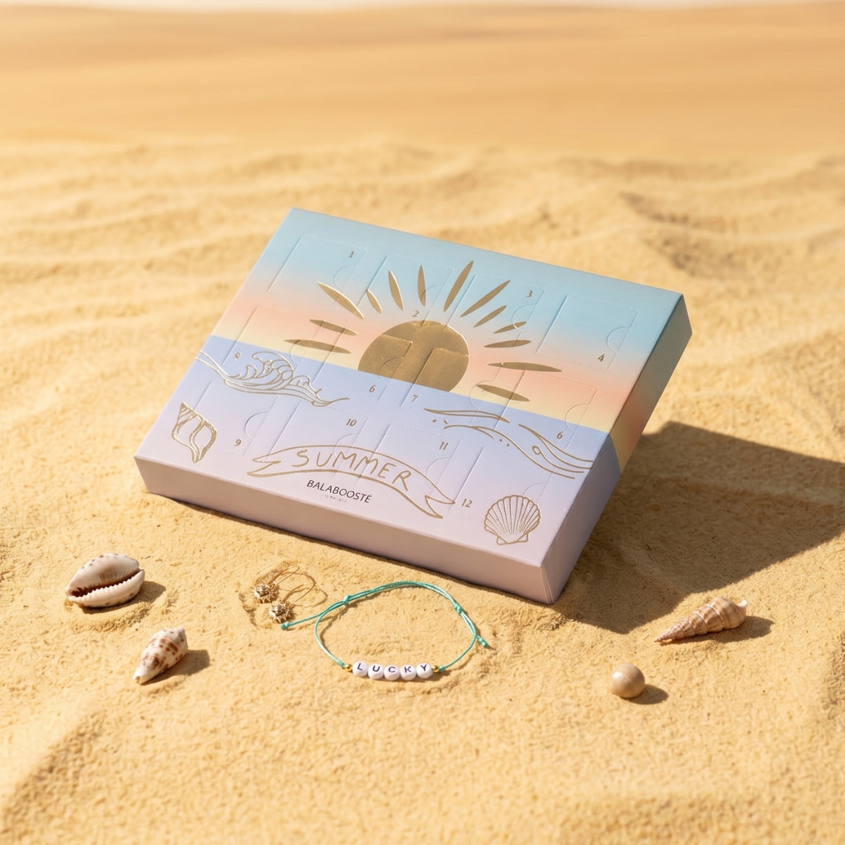 Calendrier de l'été - 12 bijoux