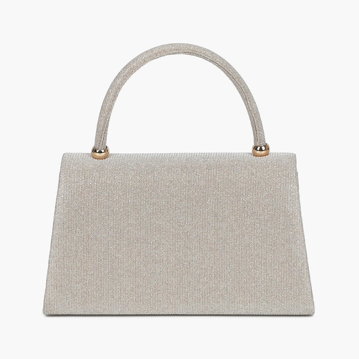 Sac à main pailleté doré