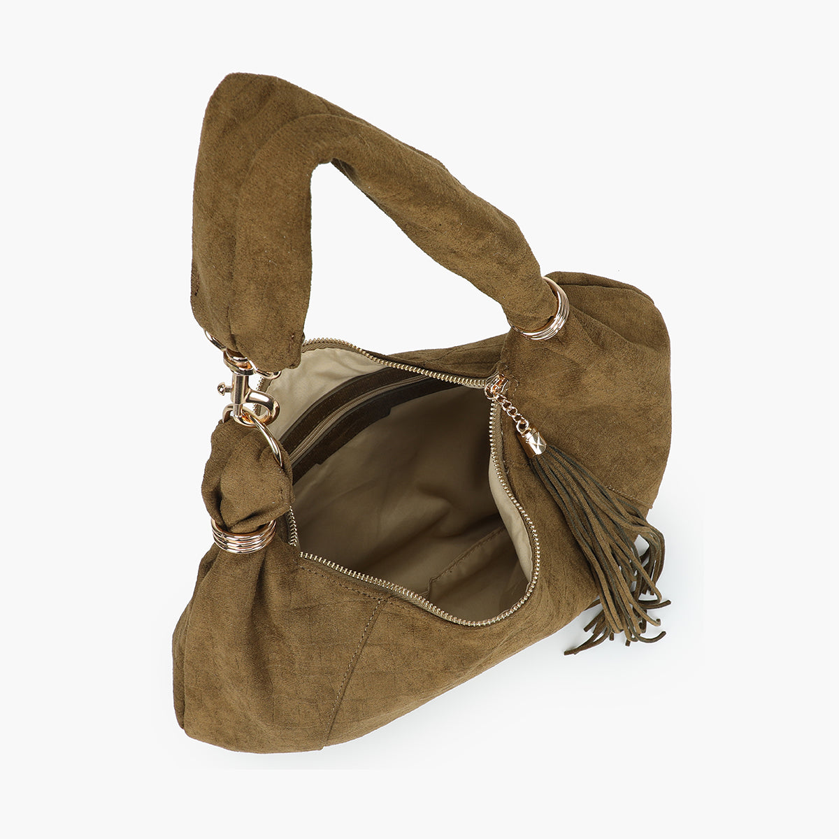 Sac porté épaule kaki
