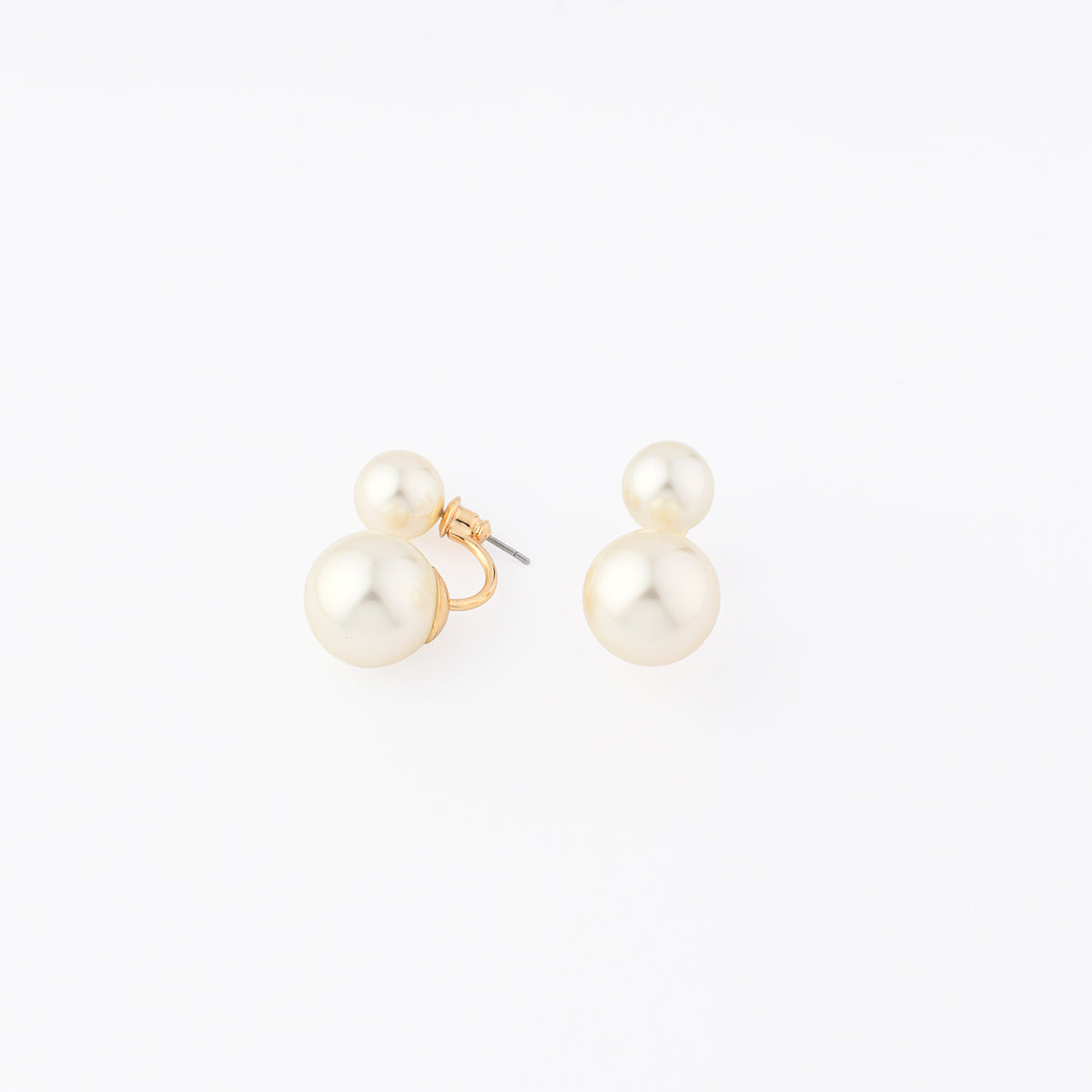 Boucles d'oreilles 2 perles