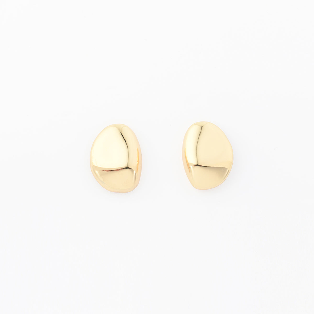 Boucles d'oreilles galets - Collection Recyclée
