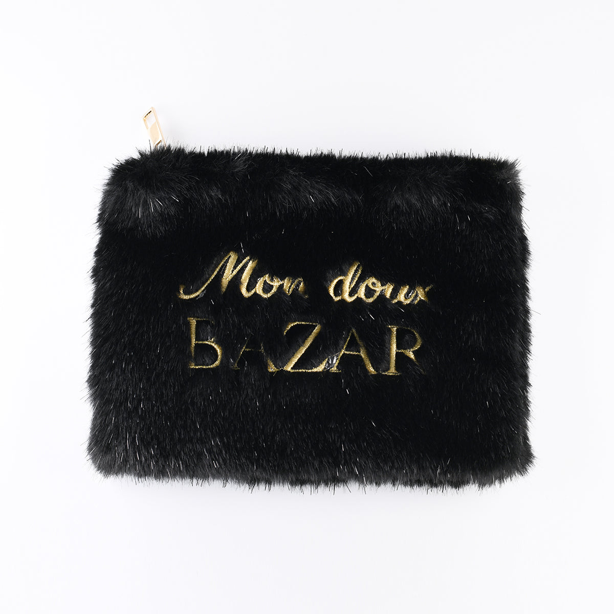 Pochette noir "Mon doux bazar"