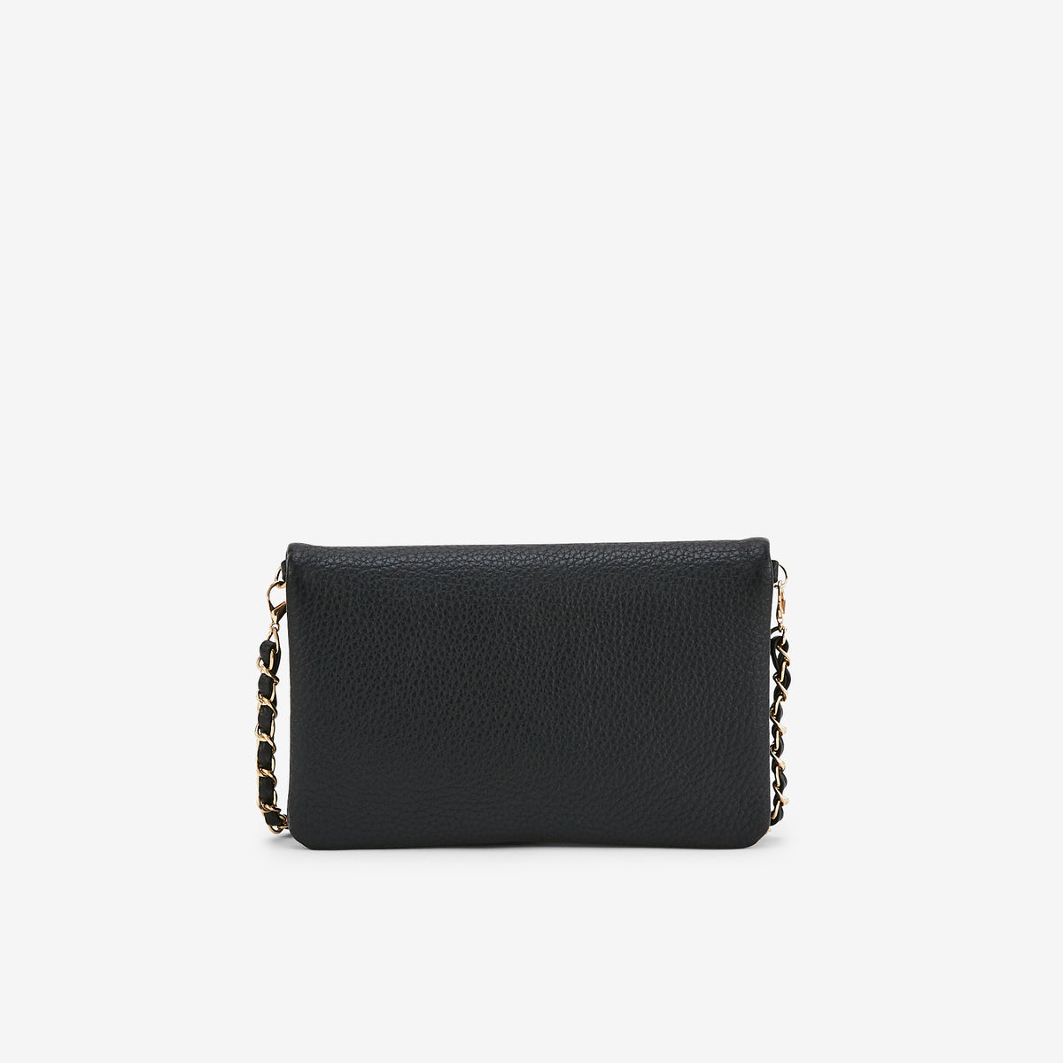 Pochette de voyage noire effet grainé