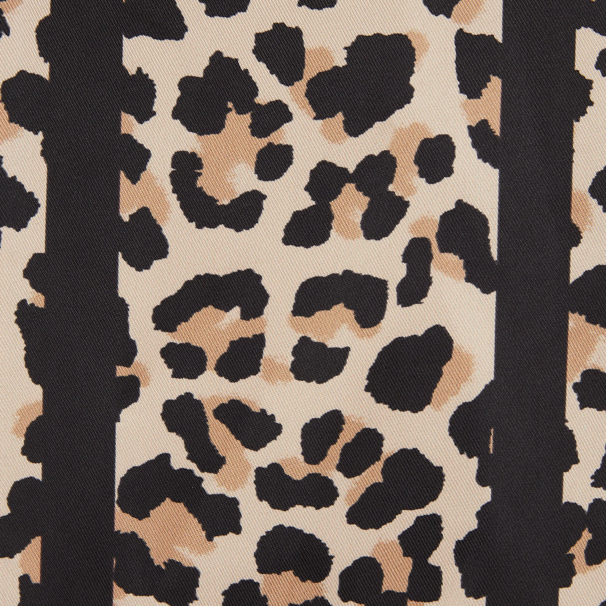 Foulard cravate motif léopard