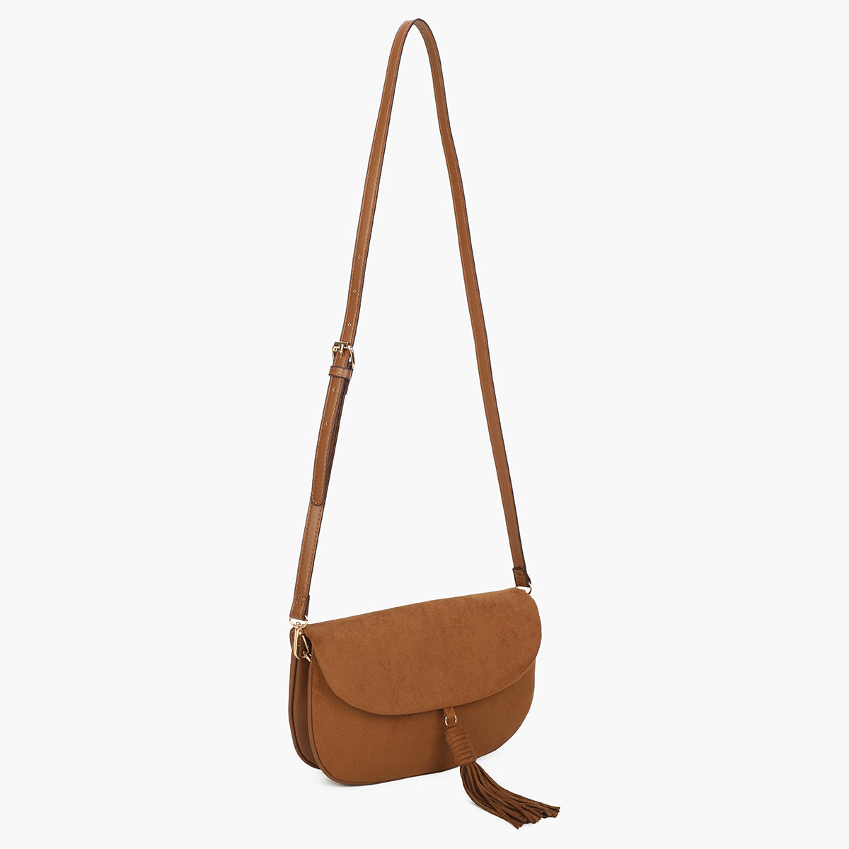 Sac à bandoulière camel