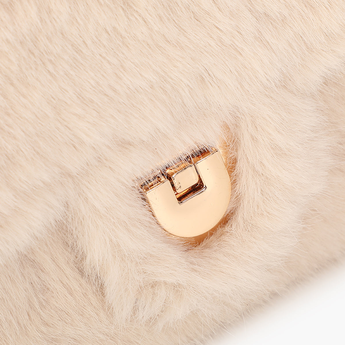 Sac à bandoulière texturé écru