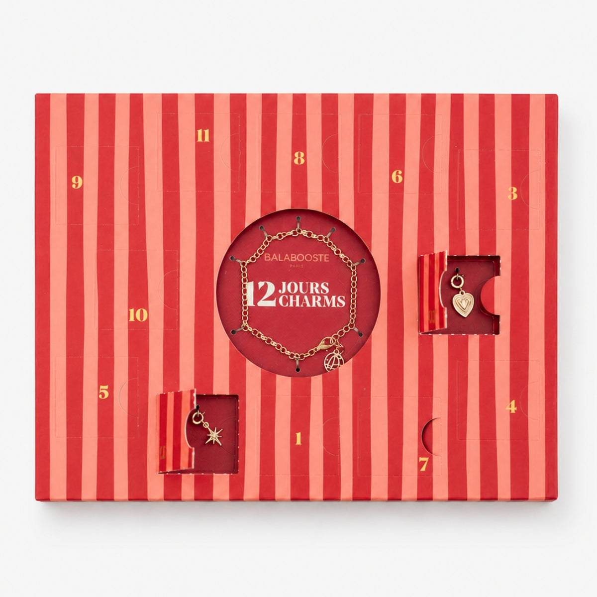 Calendrier 12 jours - Bracelet charms