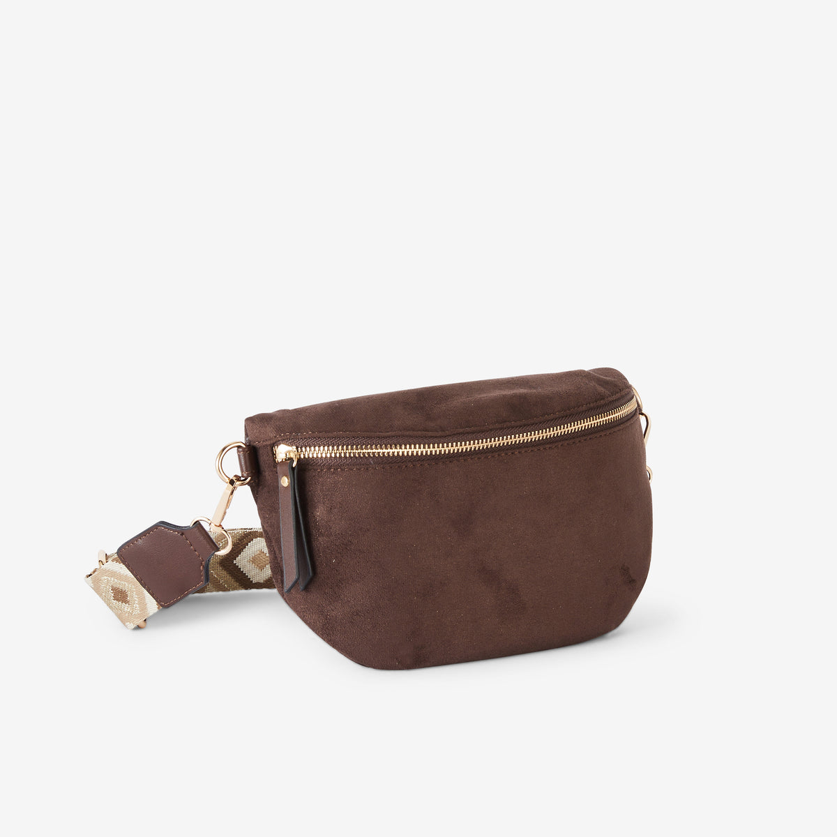 Sac banane marron