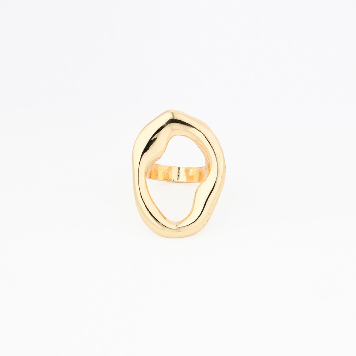 Bague ovale irrégulière - Collection Recyclée