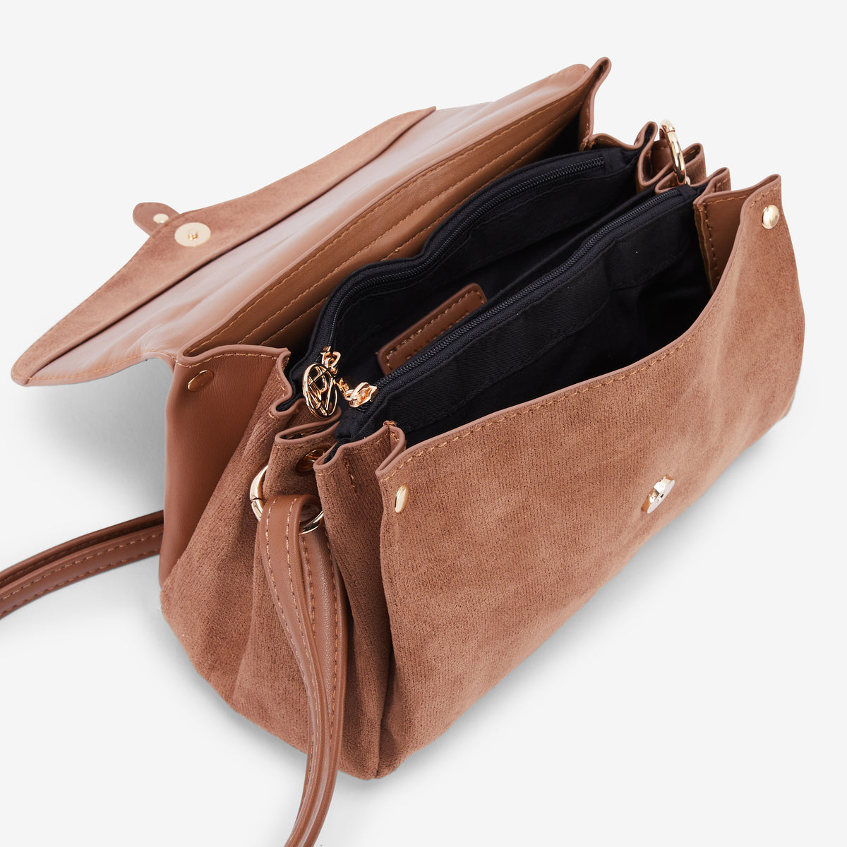 Sac à bandoulière camel