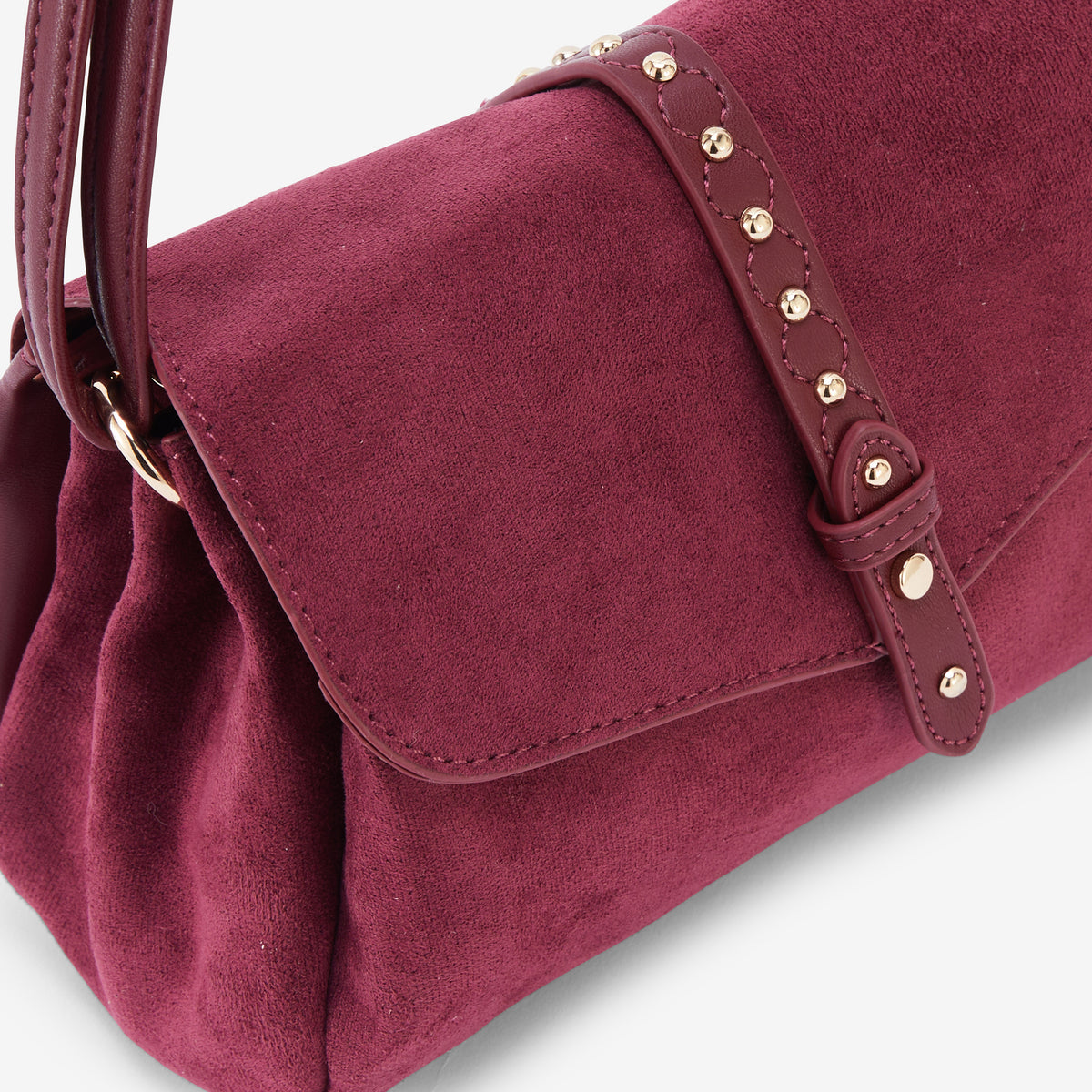 Sac à bandoulière bordeaux