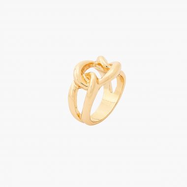 Bague noeud Gold Touch