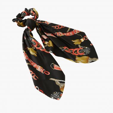 Chouchou foulard imprimé