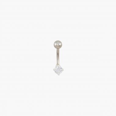 Piercing nombril strass Trendy Touch
