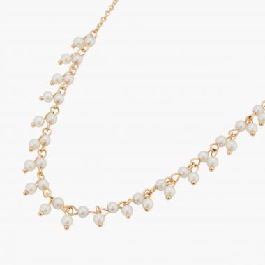 Collier petites perles d'imitation New Pearl