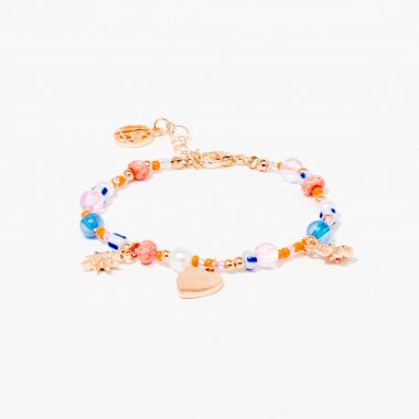Bracelet à perles fantaisies - multicolore